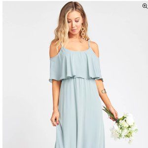 Show me your Mumu Maxi Dress Blue - Size M